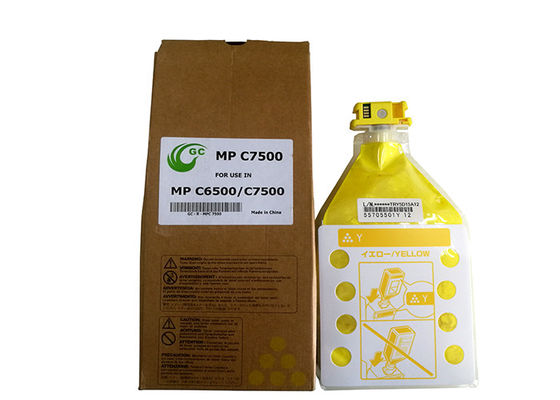 Κίνα Συμβατή σκόνη κασετών τονωτικού χρώματος για κίτρινες 24000 σελίδες βουλευτή C6500C προμηθευτής